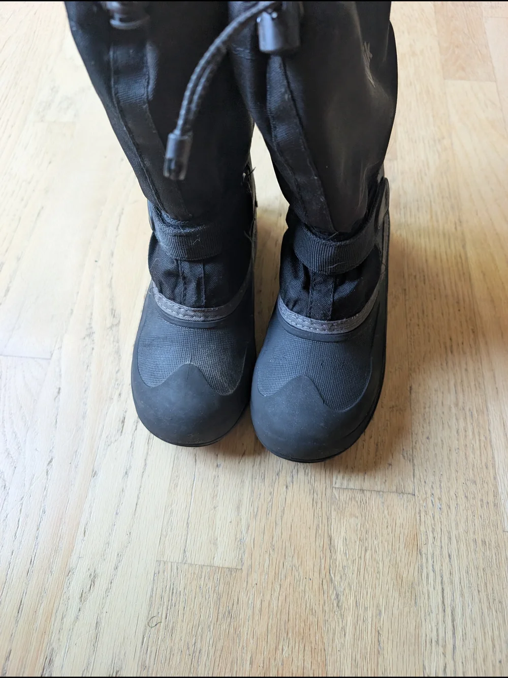 Kamik Kids Black Insulated Snow Boots
